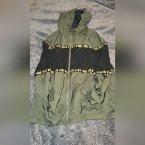 Pink Anorak Windbreaker